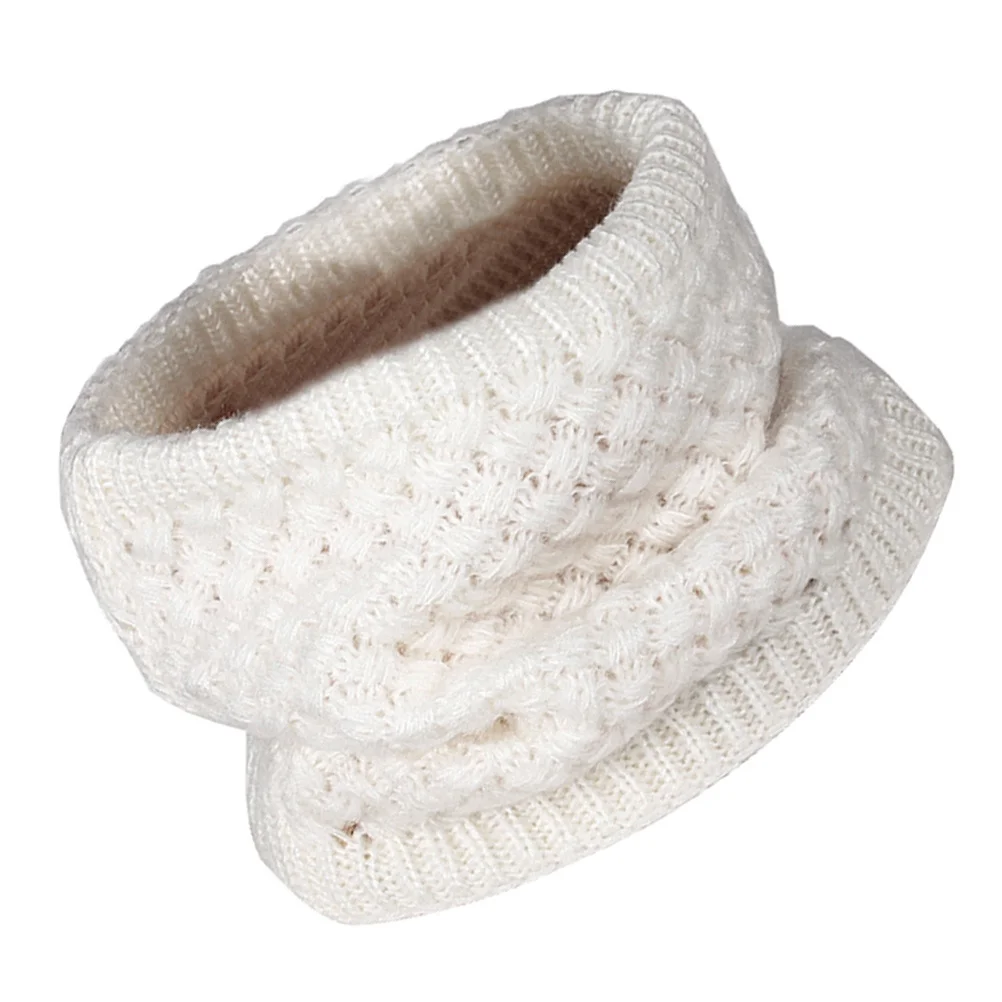 Scarves Fleece Scarf Knit Circle Neck Windproof White Warmer Winter Neckerchief Men and Women
Scarves Fleece Scarf Knit Circle Neck Windproof White Warmer Winter Neckerchief Men and Women