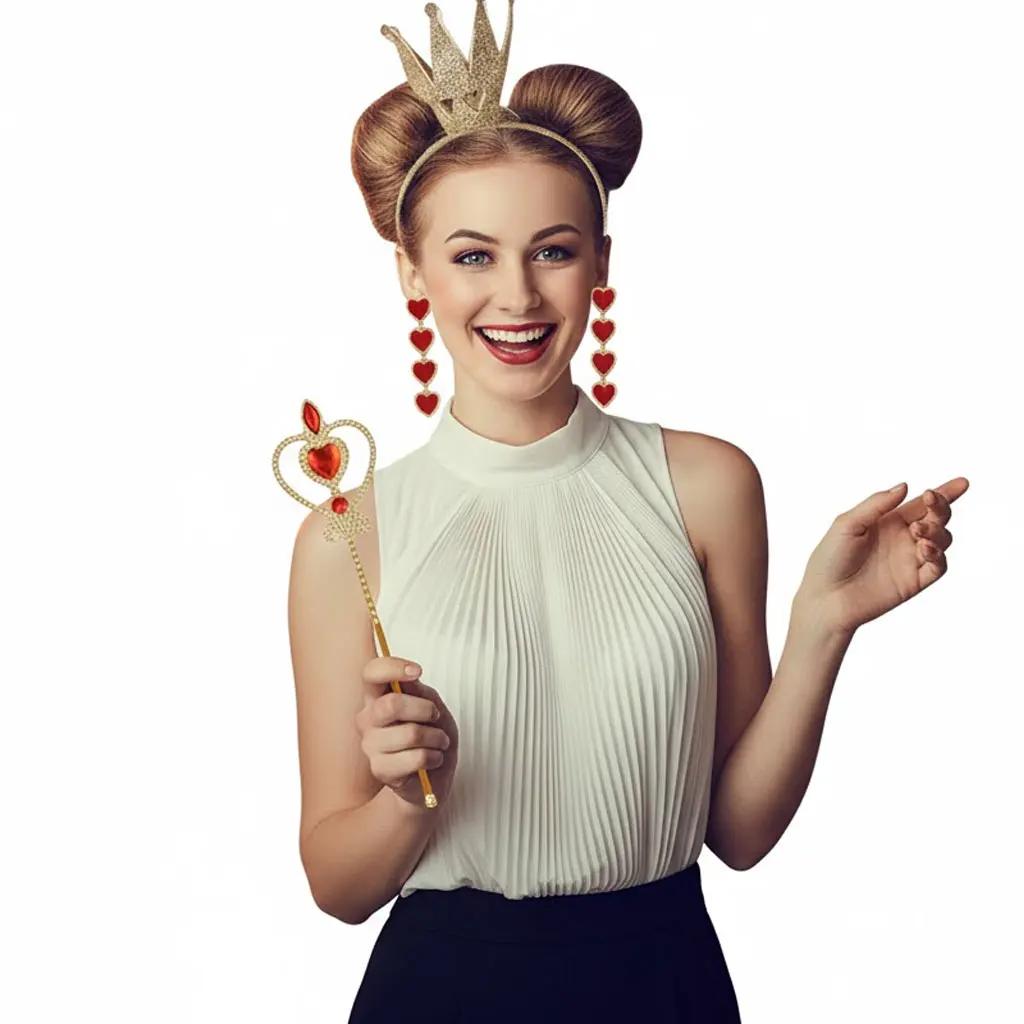 Золотой сверкающий комплект: корона, серьги, ожерелье, волшебная палочка – аксессуары для костюмов на Хэллоуин, косплея, вечеринок для женщин и девочек
Золотой сверкающий комплект: корона, серьги, ожерелье, волшебная палочка – аксессуары для костюмов на Хэллоуин, косплея, вечеринок для женщин и девочек