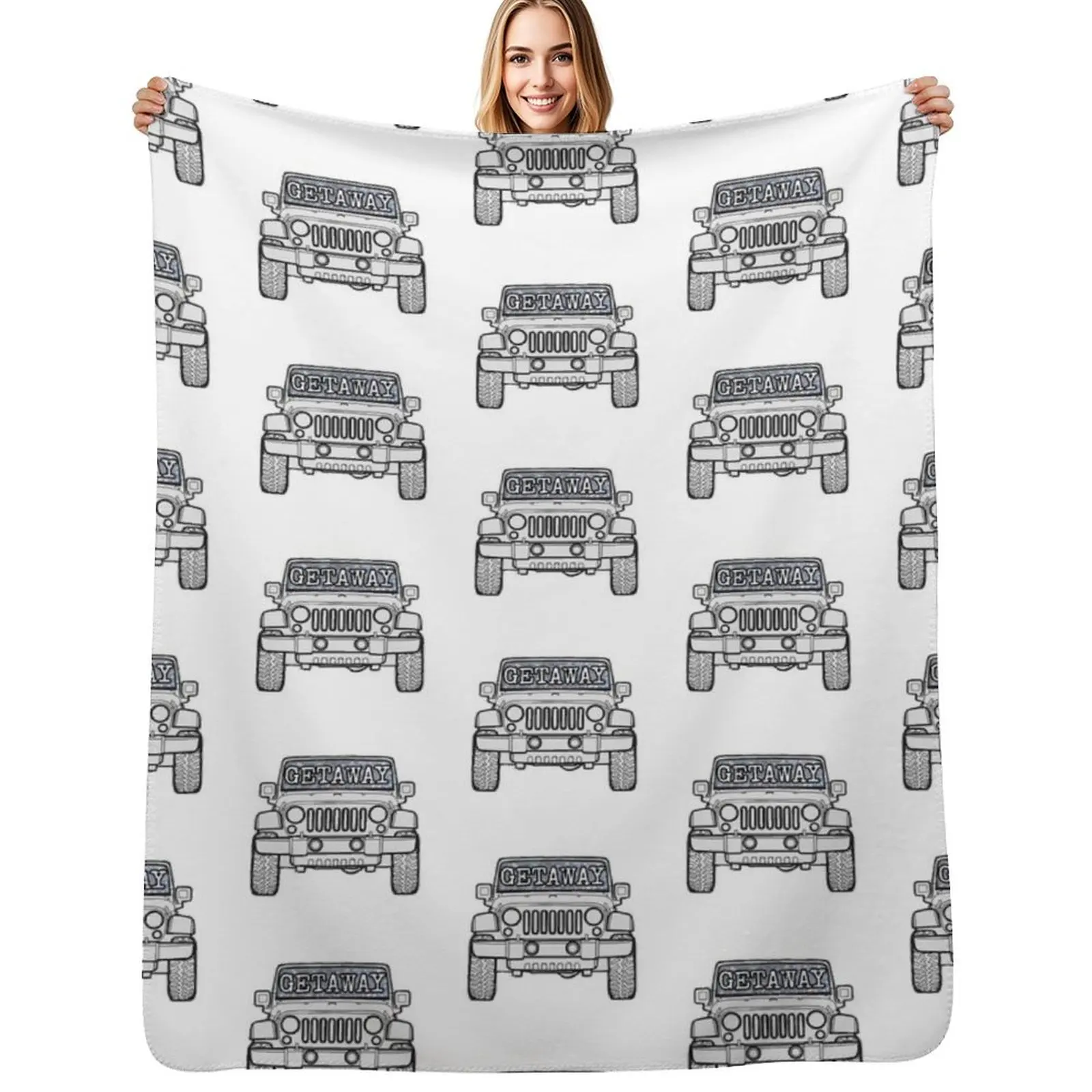 Getaway car Throw Blanket Soft Solid Color Blanket for Couch Bed
Getaway car Throw Blanket Soft Solid Color Blanket for Couch Bed
