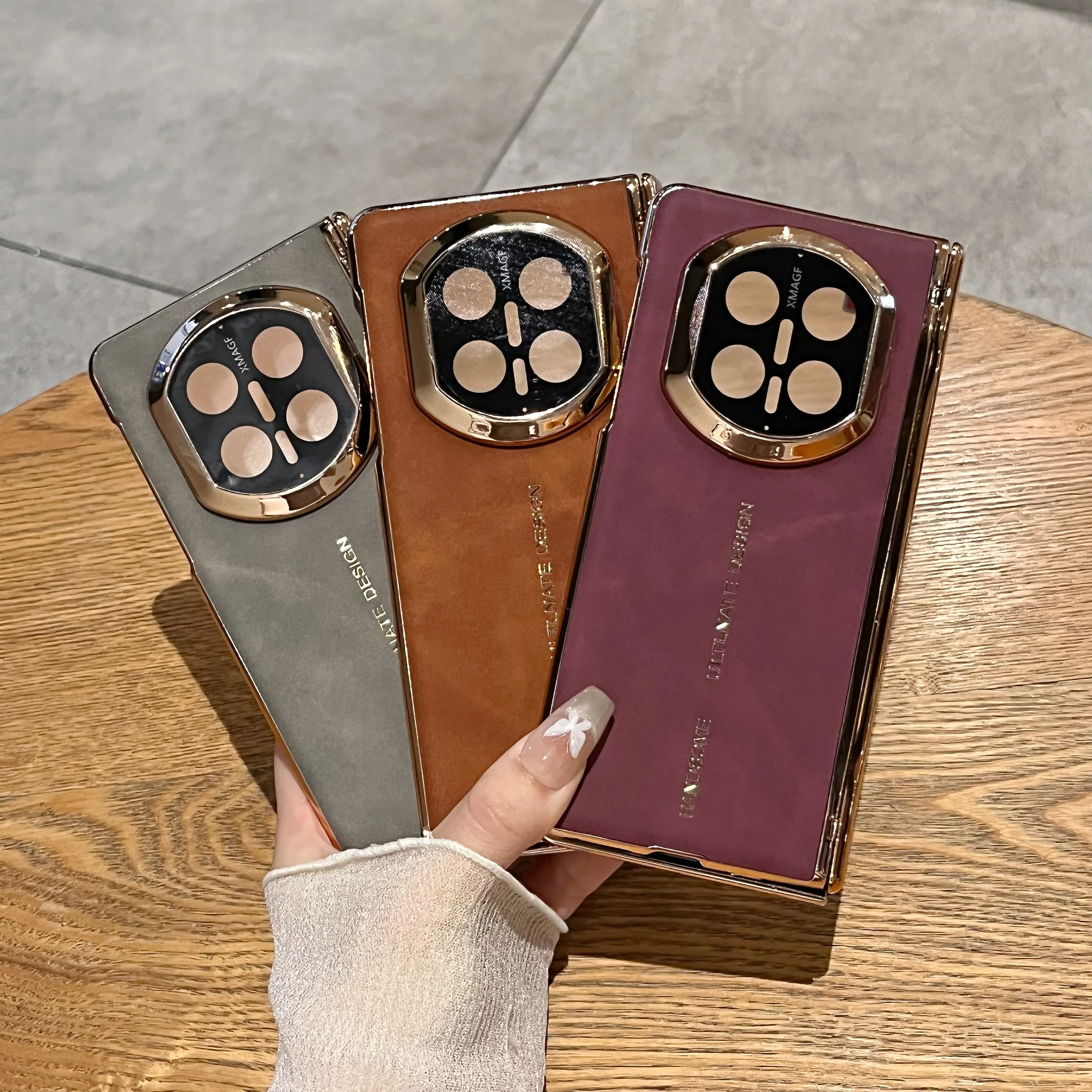 Various models Foldable Phone Case for Huawei Mate X7 Luxury Leather Electroplated Frame Full Lens Protection Shockproof Cover
Various models Foldable Phone Case for Huawei Mate X7 Luxury Leather Electroplated Frame Full Lens Protection Shockproof Cover