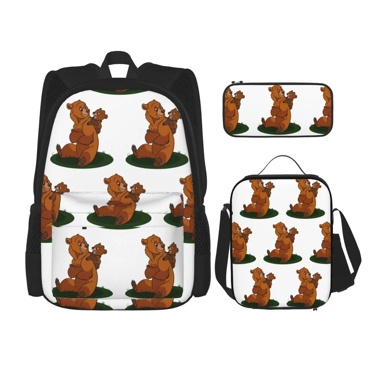 Brother Bear Backpacks Students Bookbag School Bags Rucksack Lunch Bag Pen Bag Three-Piece Set
Brother Bear Backpacks Students Bookbag School Bags Rucksack Lunch Bag Pen Bag Three-Piece Set