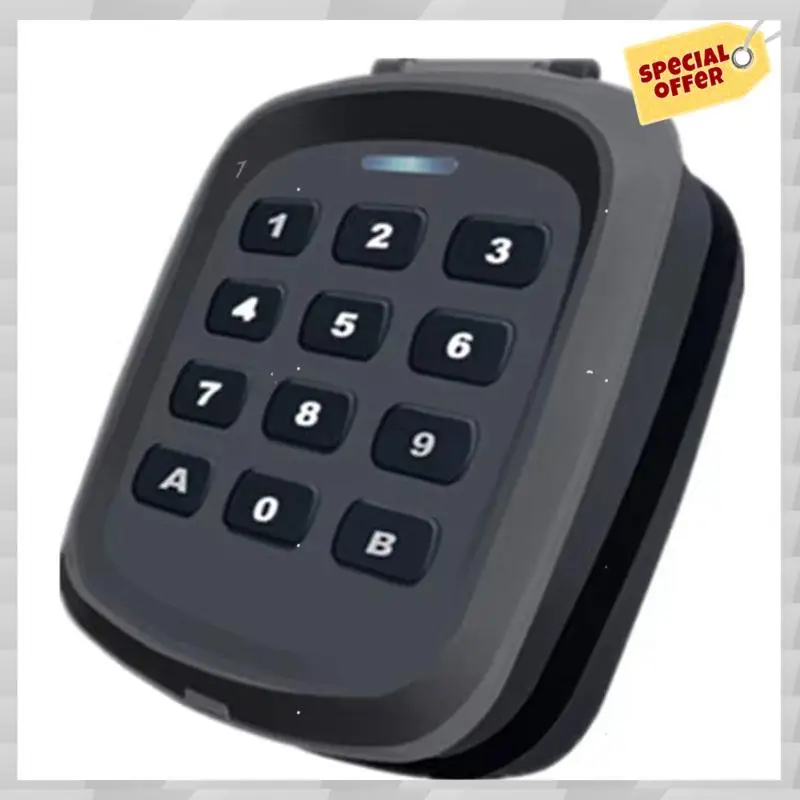 24-часовая доставка, беспроводная клавиатура, пульт дистанционного управления для гаражных ворот, 4 в 1, 280-868 МГц, многочастотный многочастотный механизм открывания ворот, замена
24-часовая доставка, беспроводная клавиатура, пульт дистанционного управления для гаражных ворот, 4 в 1, 280-868 МГц, многочастотный многочастотный механизм открывания ворот, замена