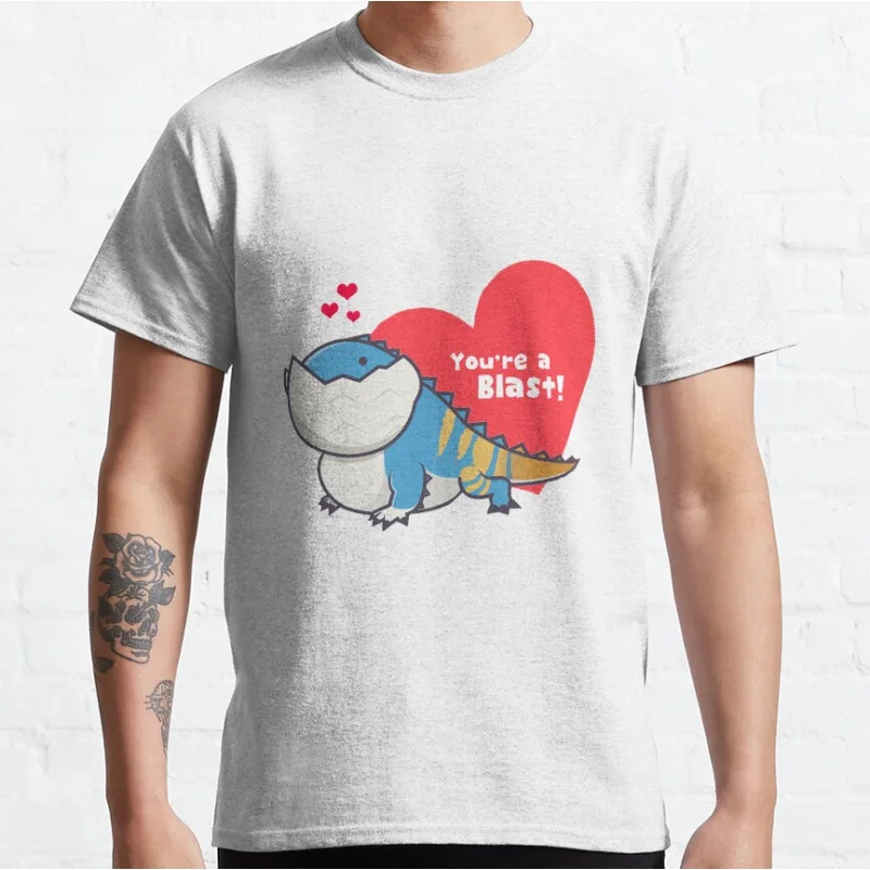 Dodogama Monster Hunter You're a Blast Cute Anime Video game Monster hunter world Hunting Club Graphic T Shirts large size tops
Dodogama Monster Hunter You're a Blast Cute Anime Video game Monster hunter world Hunting Club Graphic T Shirts large size tops