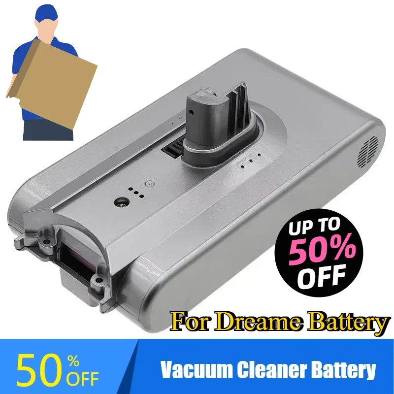 2500-5000mAh for Dreame V11 V12 V10Pro V12Pro Wireless Vacuum Cleaner Battery Pack Replacement
2500-5000mAh for Dreame V11 V12 V10Pro V12Pro Wireless Vacuum Cleaner Battery Pack Replacement