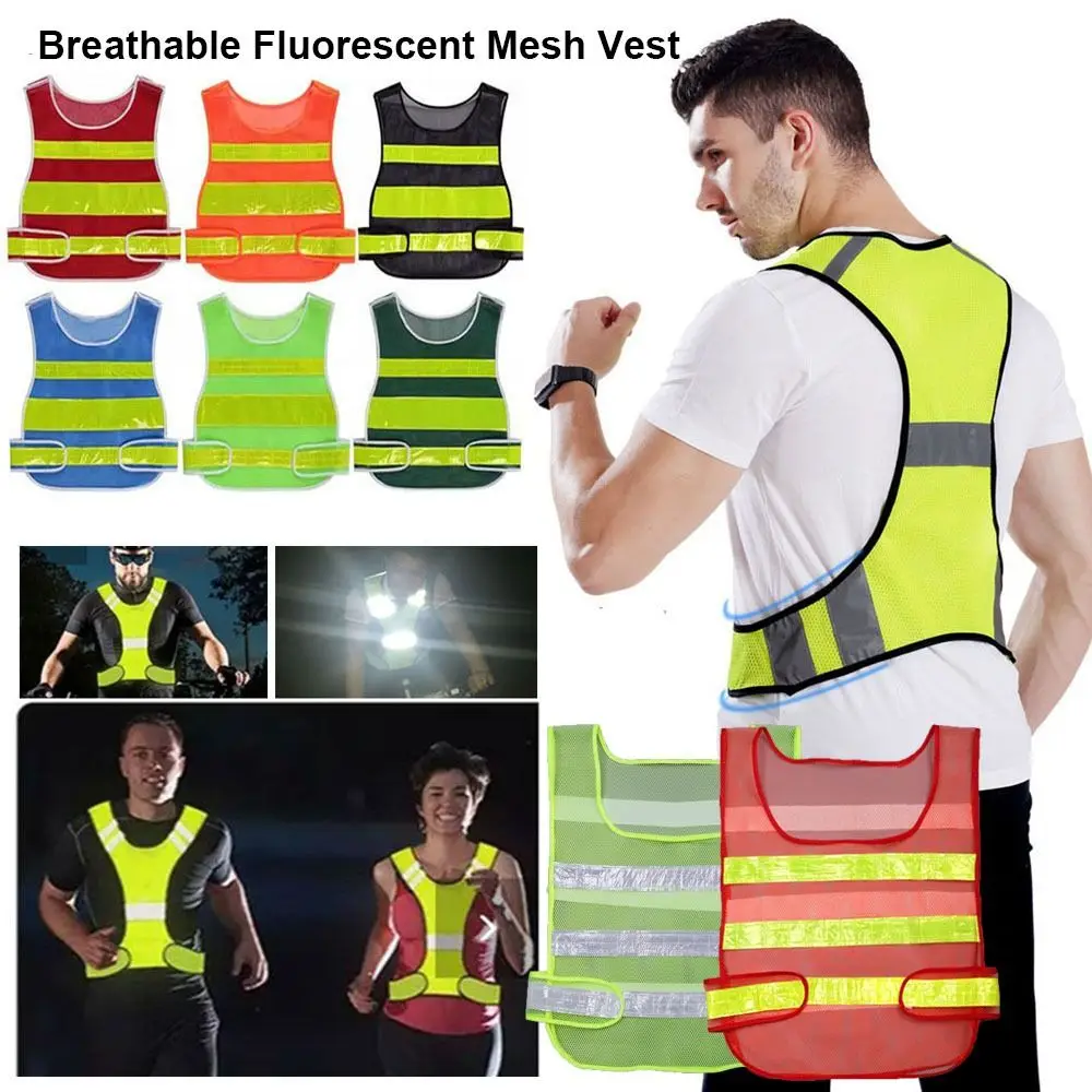 High Visibility Running Vest Mesh Breathable Multicolors Fluorescent Mesh Vest Lightweight Adjustable
High Visibility Running Vest Mesh Breathable Multicolors Fluorescent Mesh Vest Lightweight Adjustable