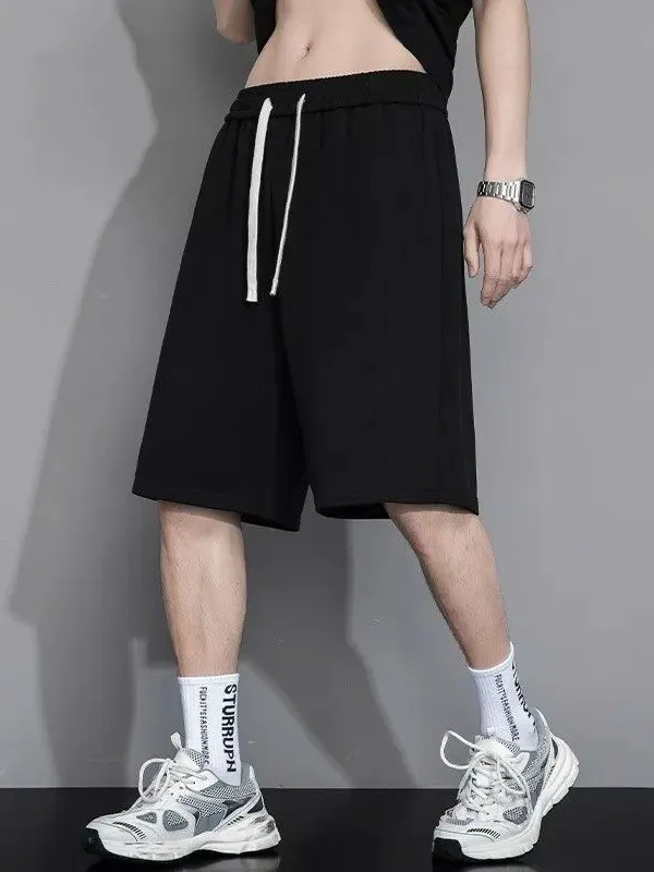 Summer American Street Sle Loose Running orts Men's Simple Spor Casual Wide Leg Pants Youthful Dync Daily Wear
Summer American Street Sle Loose Running orts Men's Simple Spor Casual Wide Leg Pants Youthful Dync Daily Wear