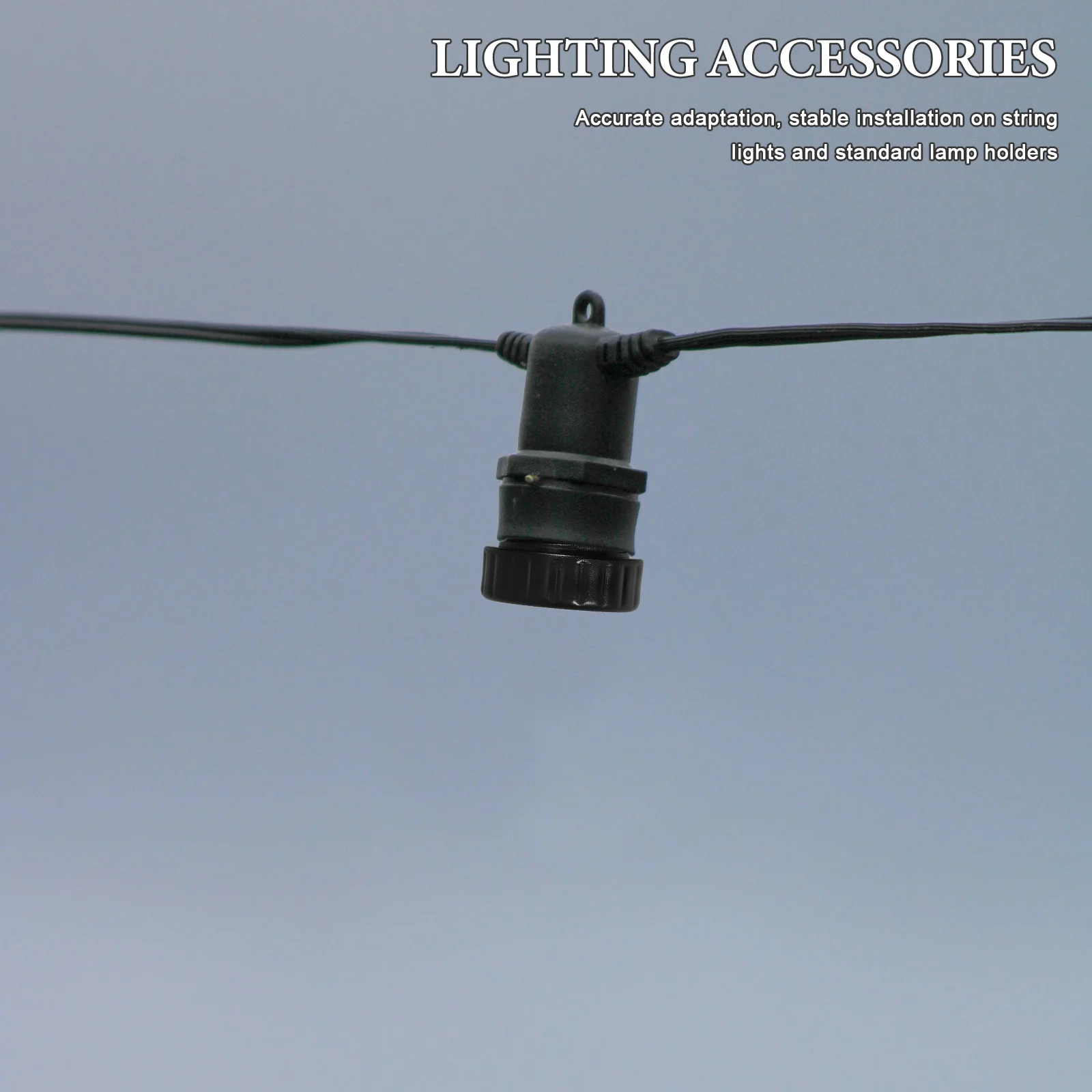 4Pcs Socket Safety Cover Caps Precise Fit for String Lights Standard Light Socket Protective Plug Outdoor Indoor Use
4Pcs Socket Safety Cover Caps Precise Fit for String Lights Standard Light Socket Protective Plug Outdoor Indoor Use