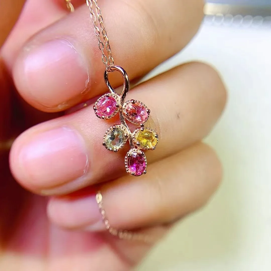 KJJEAXCMY High End Women's Pendant Natural Tourmaline S925 Silver with Electroplating Boasting High Clarity Full Brilliance
KJJEAXCMY High End Women's Pendant Natural Tourmaline S925 Silver with Electroplating Boasting High Clarity Full Brilliance