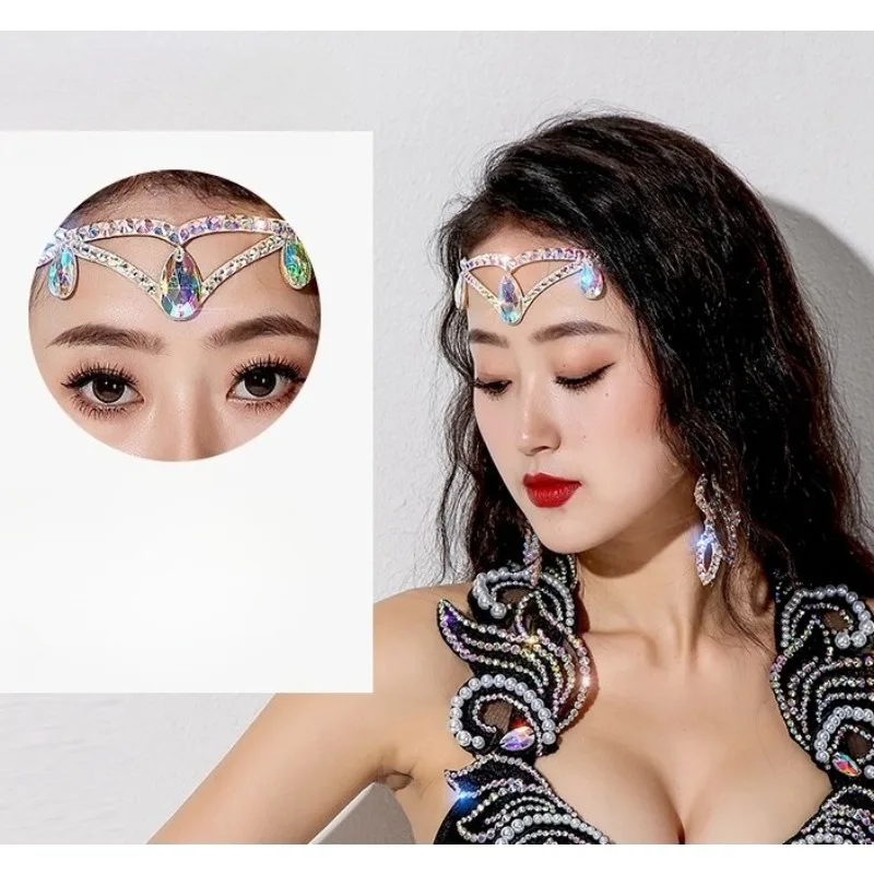 Индивидуальные аксессуары для танца живота, лоб, цепочка для соревнований, восточный танец, классический центр бровей
Индивидуальные аксессуары для танца живота, лоб, цепочка для соревнований, восточный танец, классический центр бровей