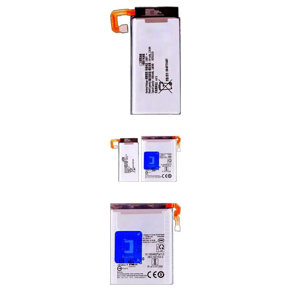 1000-2700Mah Mobile Phone Battery EB-BF732ABY EB-BF731ABY+EB-BF732ABY EB-BF731ABY For Samsung Galaxy Z Flip 5 SM-F7310 F731 F732
1000-2700Mah Mobile Phone Battery EB-BF732ABY EB-BF731ABY+EB-BF732ABY EB-BF731ABY For Samsung Galaxy Z Flip 5 SM-F7310 F731 F732