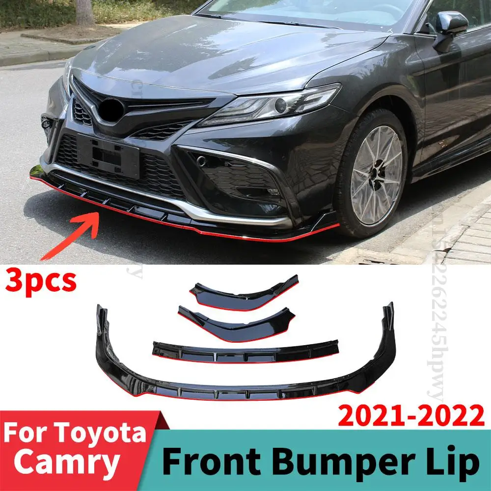 Protector Guard Body Kit Diffuser Spoiler Deflector Exterior Part Front Bumper Lip Chin For Toyota Camry 2021 2022
Protector Guard Body Kit Diffuser Spoiler Deflector Exterior Part Front Bumper Lip Chin For Toyota Camry 2021 2022