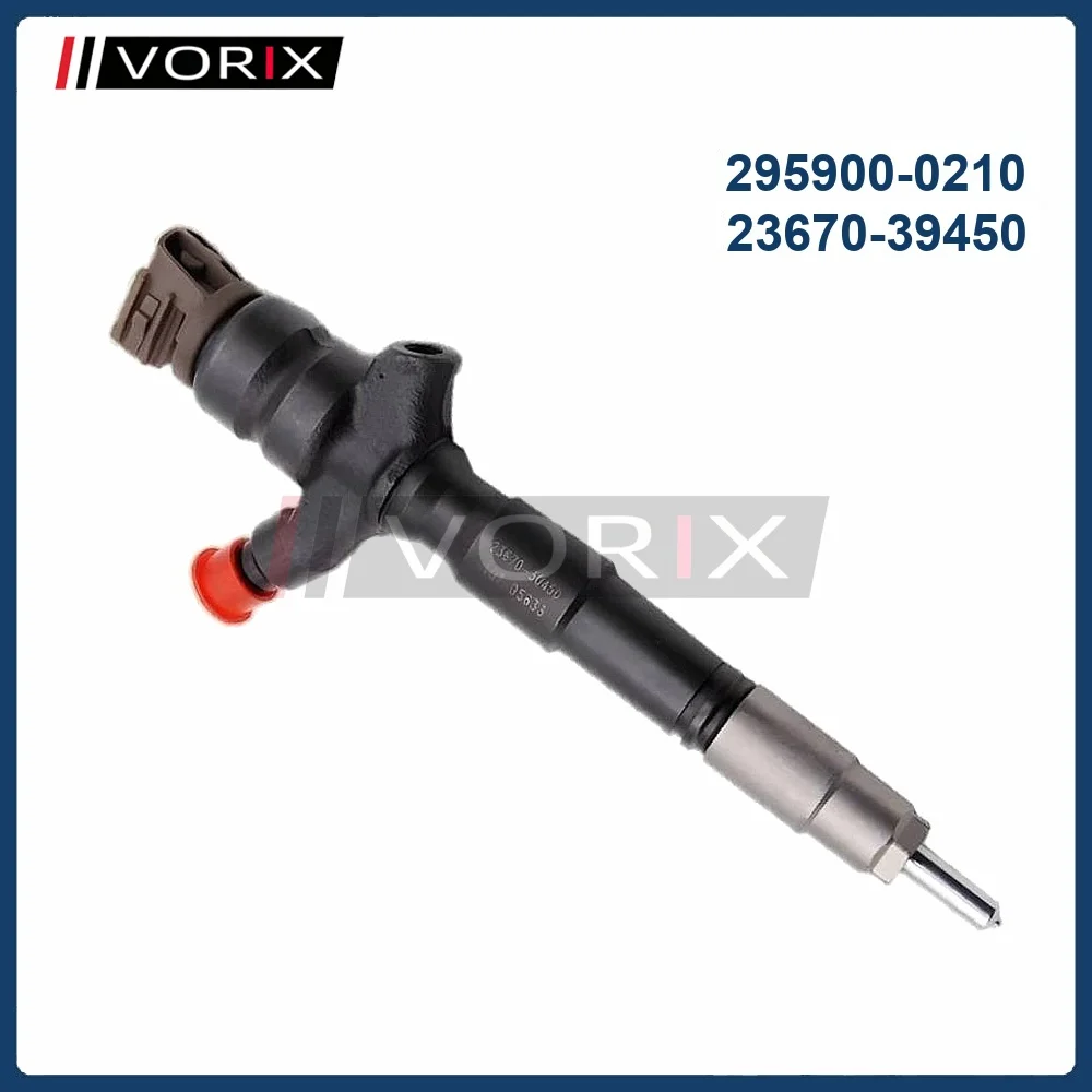 295900-0210 23670-39450 2367039450 Fuel Injector for Toyota Hilux 2KD-FTV Euro V
295900-0210 23670-39450 2367039450 Fuel Injector for Toyota Hilux 2KD-FTV Euro V