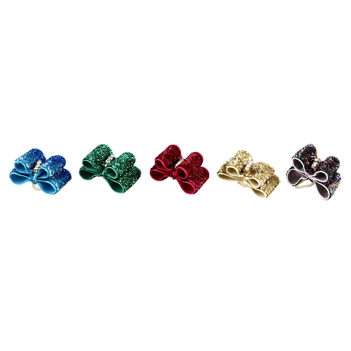 10pcs Sequin Bow Headdress Pet Hair Accessories Soft Comfortable Festive Christmas Dog Ties Headwear Hair Ring
10pcs Sequin Bow Headdress Pet Hair Accessories Soft Comfortable Festive Christmas Dog Ties Headwear Hair Ring