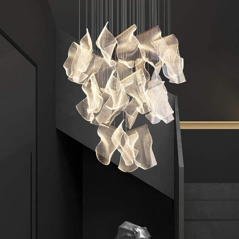 Creative LED Chandelier Dining Room Living Room Kitchen Island Hanging Lamp Staircase Light Guide Lighting Device
Creative LED Chandelier Dining Room Living Room Kitchen Island Hanging Lamp Staircase Light Guide Lighting Device