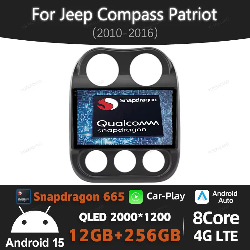 Android 15 Беспроводной Carplay Auto для JEEP Compass 2010-2016 Автомобильный радиоприемник Мультимедийный видеоплеер GPS NAVI 4G LTE 5G WIFI QLED DSP
Android 15 Беспроводной Carplay Auto для JEEP Compass 2010-2016 Автомобильный радиоприемник Мультимедийный видеоплеер GPS NAVI 4G LTE 5G WIFI QLED DSP