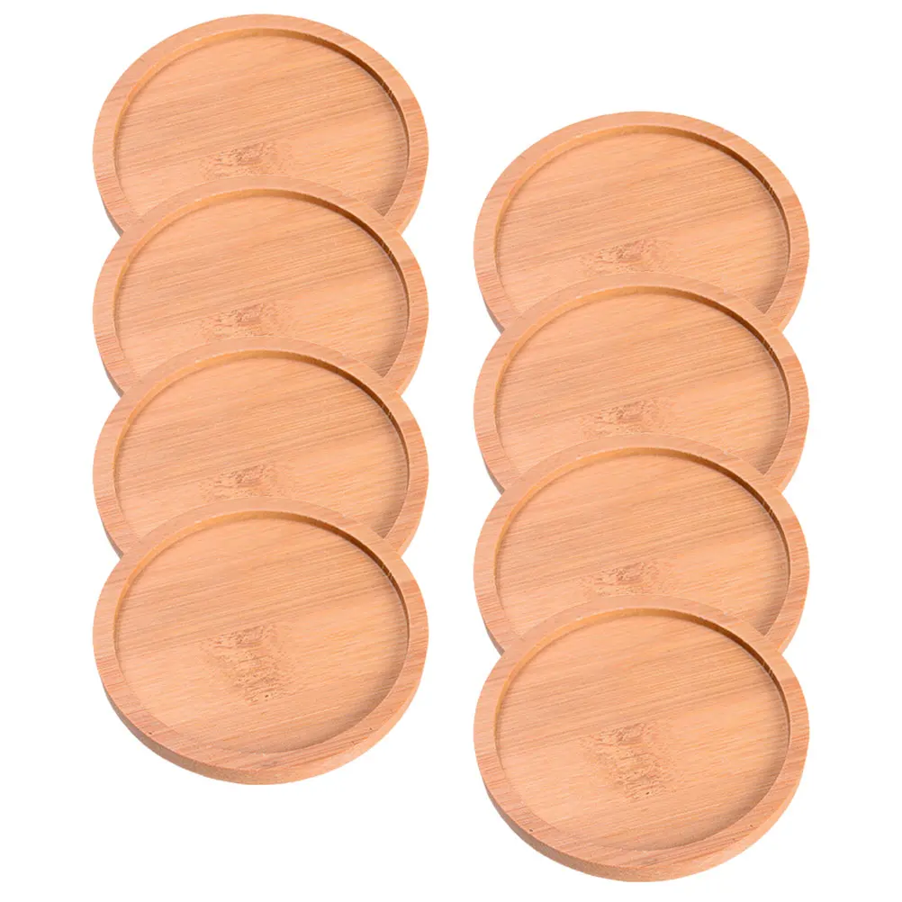 8pcs Leak-proof Bamboo Tray for Flower Pot Plants Outdoor Saucer Drip Trays Mini Round Hardness Fade Resistant Water Collector
8pcs Leak-proof Bamboo Tray for Flower Pot Plants Outdoor Saucer Drip Trays Mini Round Hardness Fade Resistant Water Collector