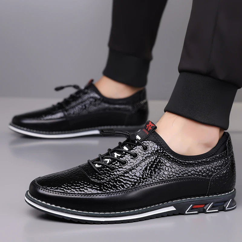 Men's Crocodile Pattern Casual Sneakers Outdoor Elastic Non-slip Lightweight Walking Shoes Daily Footwear Large Size 51 52 53 54
Men's Crocodile Pattern Casual Sneakers Outdoor Elastic Non-slip Lightweight Walking Shoes Daily Footwear Large Size 51 52 53 54
