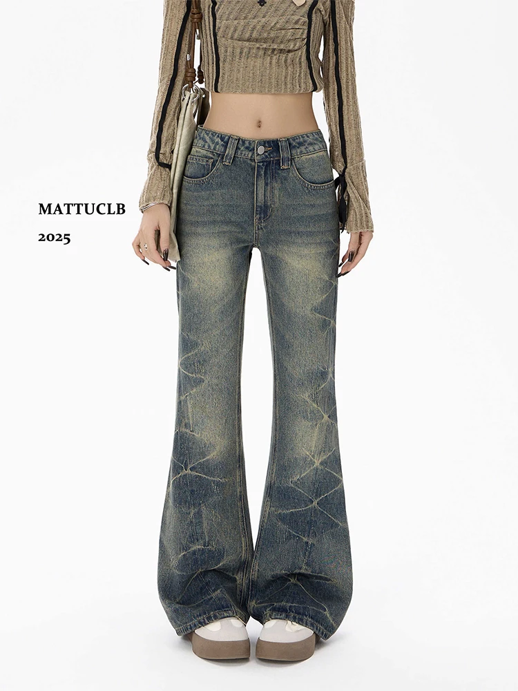 Осень-зима 2022, женские джинсовые расклешенные брюки Kpop Gyaru, джинсы Bootcut Y2k Harajuku, мешковатые джинсы с расклешенным низом, японский Gyaru 
Осень-зима 2022, женские джинсовые расклешенные брюки Kpop Gyaru, джинсы Bootcut Y2k Harajuku, мешковатые джинсы с расклешенным низом, японский Gyaru