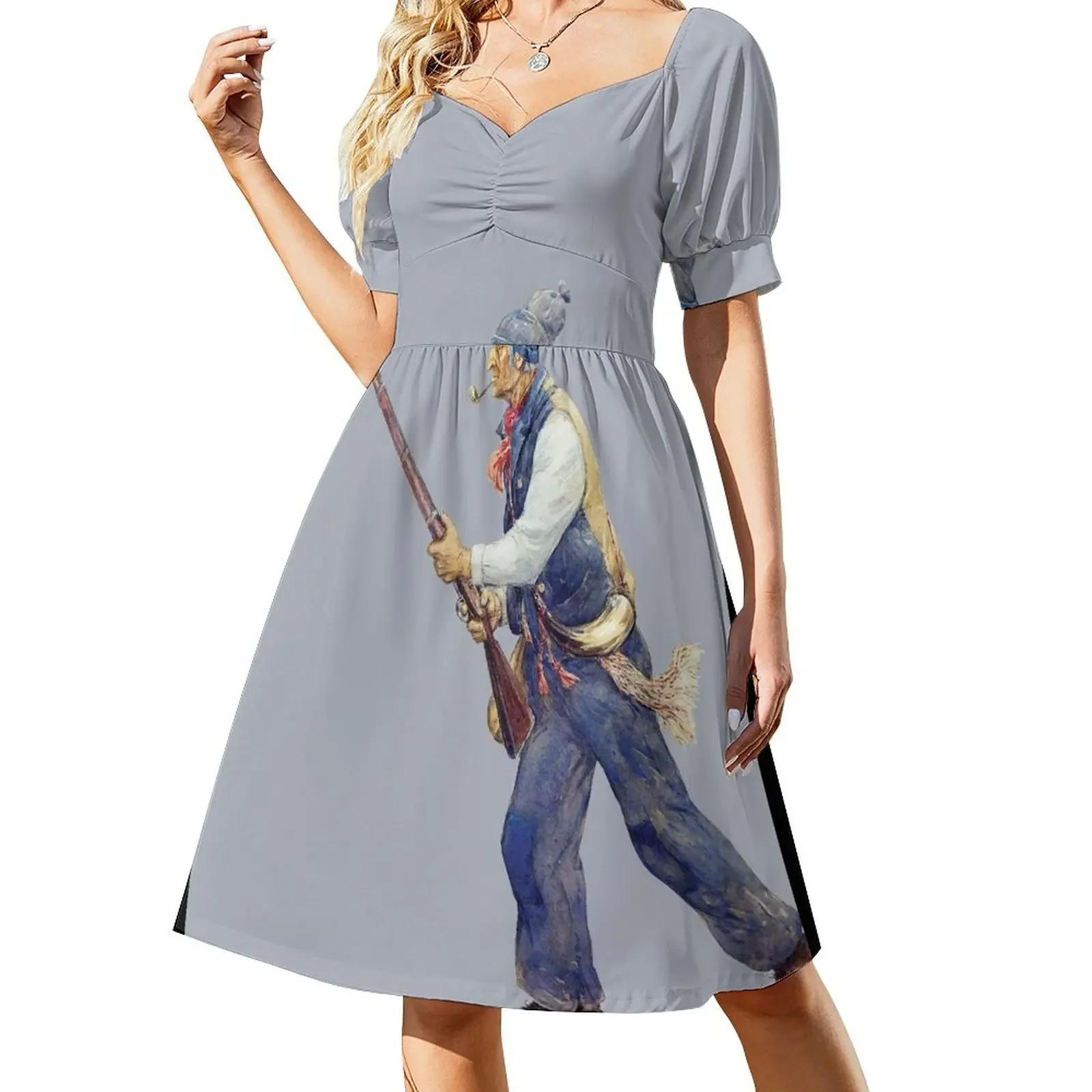 Le Patriote Henri Julien Quebec French Patriote Drapeau Québec Rebbelion Lower Canada 1837-1838 Historical P Short-Sleeved Dress
Le Patriote Henri Julien Quebec French Patriote Drapeau Québec Rebbelion Lower Canada 1837-1838 Historical P Short-Sleeved Dress