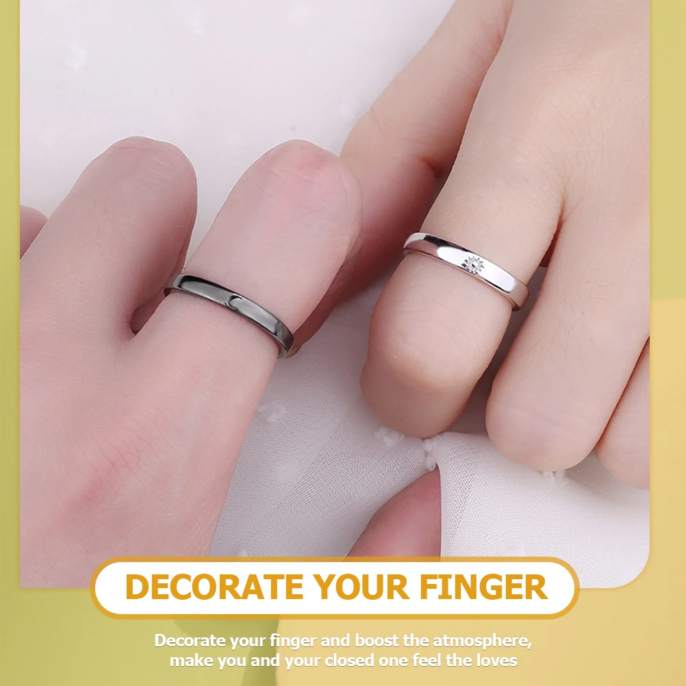 Sun Moon Rings Set for Couples Matching Promise Wedding Jewelry Him Her Alloy Design Fits Occasions Gifts Express Love
Sun Moon Rings Set for Couples Matching Promise Wedding Jewelry Him Her Alloy Design Fits Occasions Gifts Express Love