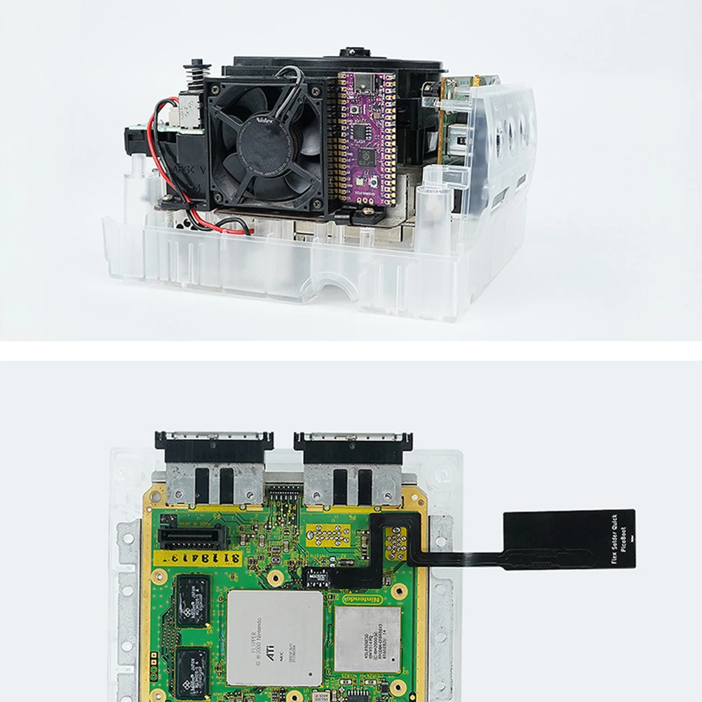 For Raspberry Pi Pico Picoboot FPC Flexible Ribbon Cable with GC2SD/SD2SP2 FPC Flex Solder Cable for NGC Gamecube Game Console
For Raspberry Pi Pico Picoboot FPC Flexible Ribbon Cable with GC2SD/SD2SP2 FPC Flex Solder Cable for NGC Gamecube Game Console