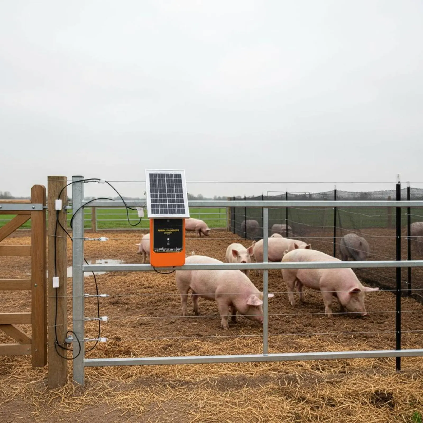 Solar Electric Fence Charger Twin Screen Solar Fence Charger Agricultural Equipment Voltage Adjustment Weather Resistant
Solar Electric Fence Charger Twin Screen Solar Fence Charger Agricultural Equipment Voltage Adjustment Weather Resistant
