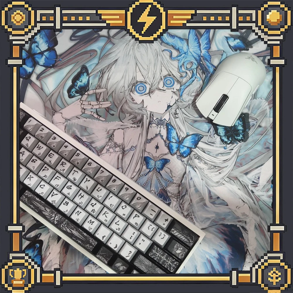 Nemvira Skeleton Butterfly Mouse Pad Neutral Smoothness Mousepad Be Non-Slip Soft Rubber Base Moisture Proof PC Accessories Gift
Nemvira Skeleton Butterfly Mouse Pad Neutral Smoothness Mousepad Be Non-Slip Soft Rubber Base Moisture Proof PC Accessories Gift