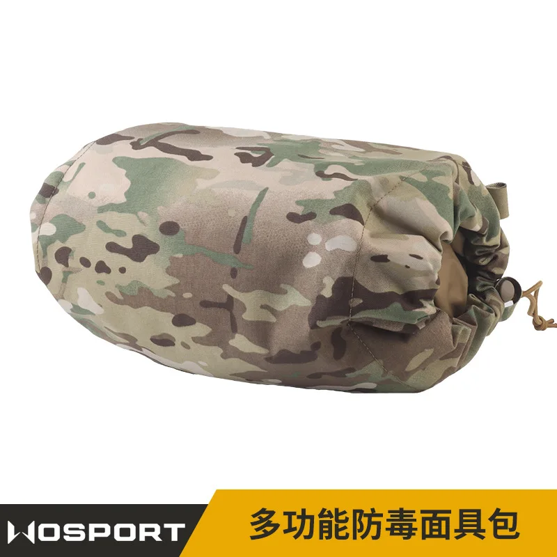 WOSPORT Multi functional Gas Mask Clothing Tactical Camo Storage Bag Pulling Rope Tightening Tank Top Hanging Bag
WOSPORT Multi functional Gas Mask Clothing Tactical Camo Storage Bag Pulling Rope Tightening Tank Top Hanging Bag