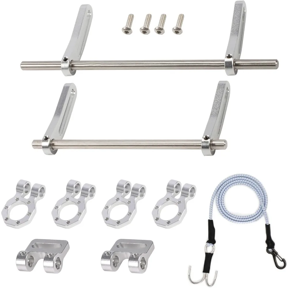 AMK Adjustable 1/10Scale Bumper Mount Front/Rear,Metal BumperKitwithModularFairlead,D-ring owStrap orRC Crawler Axial SCX10 TRX4
AMK Adjustable 1/10Scale Bumper Mount Front/Rear,Metal BumperKitwithModularFairlead,D-ring owStrap orRC Crawler Axial SCX10 TRX4