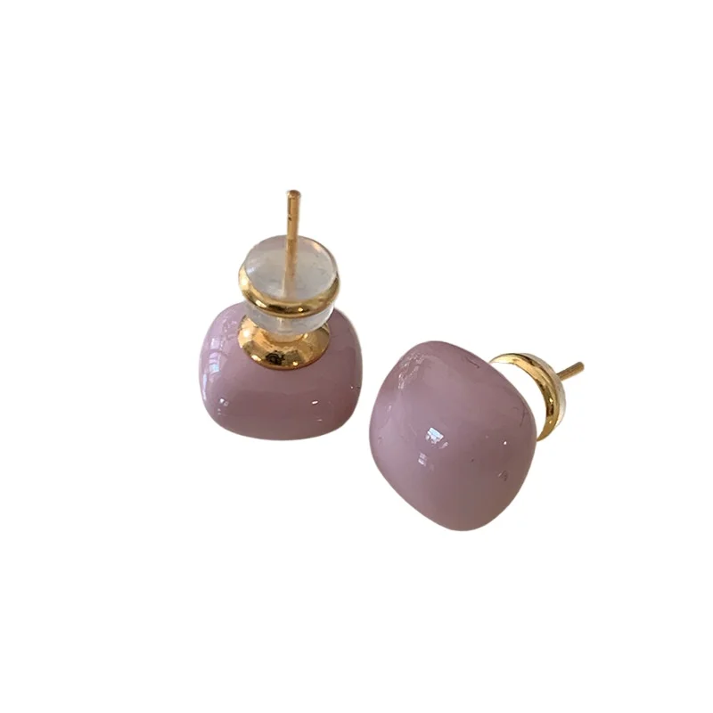 Эмалированные серьги-гвоздики, новые высококачественные серьги, французские маленькие свежие серьги, подходящие для весны
Эмалированные серьги-гвоздики, новые высококачественные серьги, французские маленькие свежие серьги, подходящие для весны