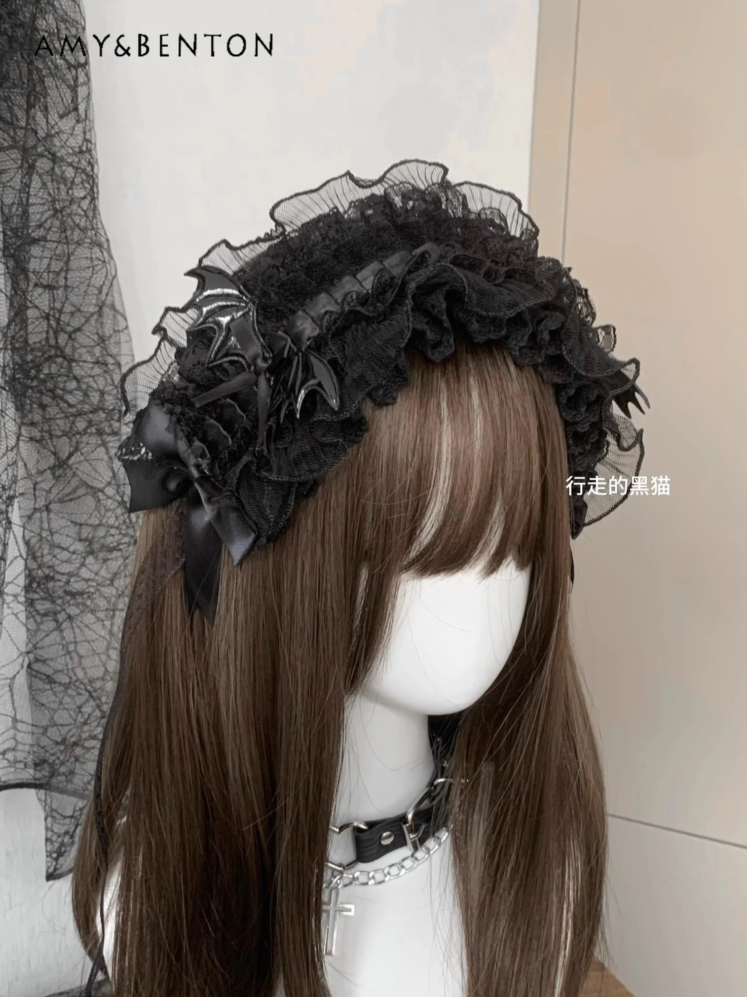 Original Subculture Mine Serie Lace Wings Headband Lolita Hair Clips for Women Dark Girl Gothic Heavy Industry Hair Accessories
Original Subculture Mine Serie Lace Wings Headband Lolita Hair Clips for Women Dark Girl Gothic Heavy Industry Hair Accessories