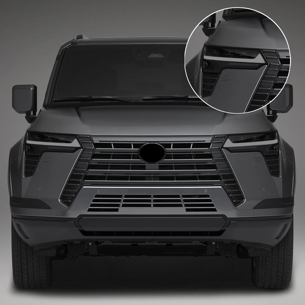 High Gloss Smoke Black Pre Cut Headlight Protective Film Custom Fit TPU PPF for Lexus GX 2014-2026 Anti-Scratch Vinyl Wrap
High Gloss Smoke Black Pre Cut Headlight Protective Film Custom Fit TPU PPF for Lexus GX 2014-2026 Anti-Scratch Vinyl Wrap
