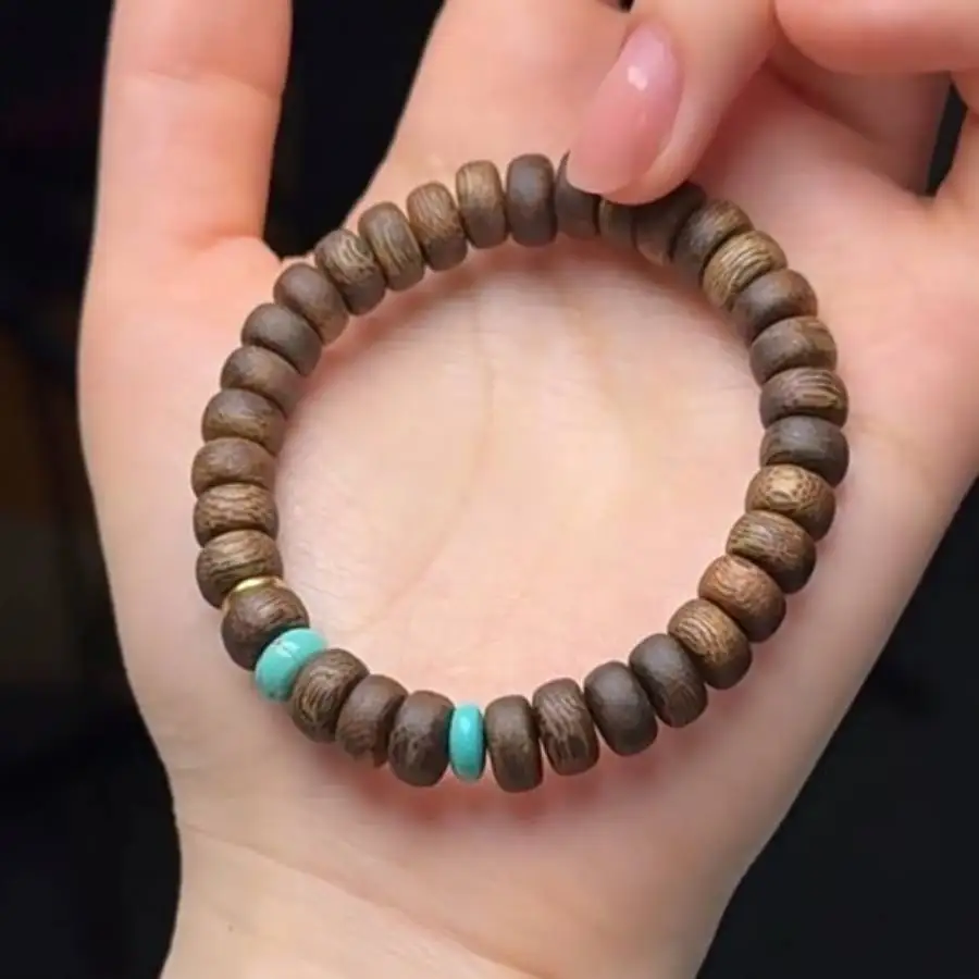 Handmade Sandalwood partition panel bracelet, men's cuff button bracelet, Ramadan prayer bead bracelet,holiday gift, daily wear
Handmade Sandalwood partition panel bracelet, men's cuff button bracelet, Ramadan prayer bead bracelet,holiday gift, daily wear