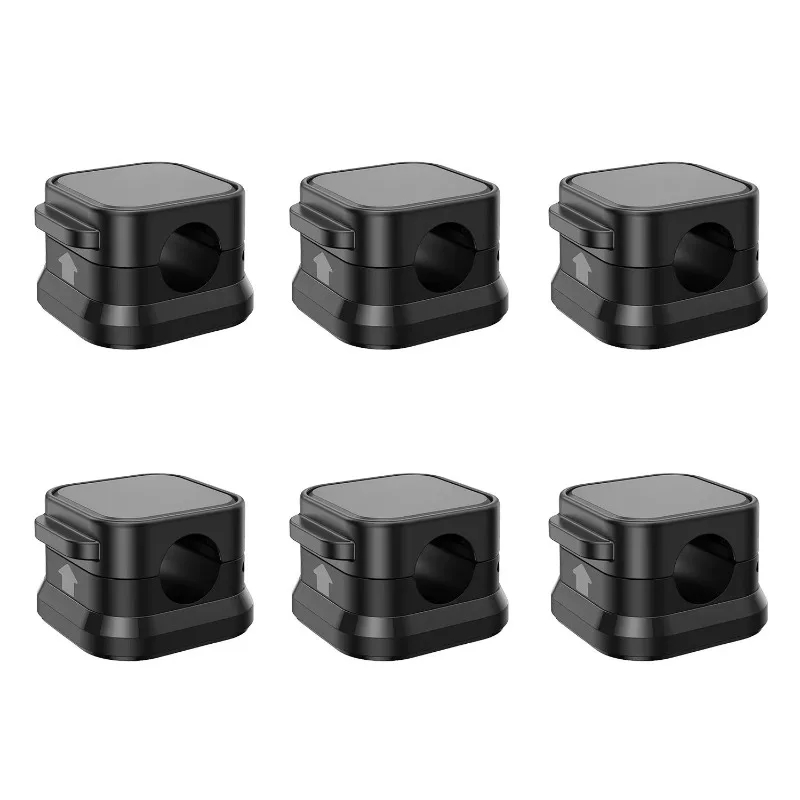 6-Piece Home Office Magnetic Cable Clip Adhesive Wire Organizer Wire Holder for Automotive Desk Bedside Tables
6-Piece Home Office Magnetic Cable Clip Adhesive Wire Organizer Wire Holder for Automotive Desk Bedside Tables