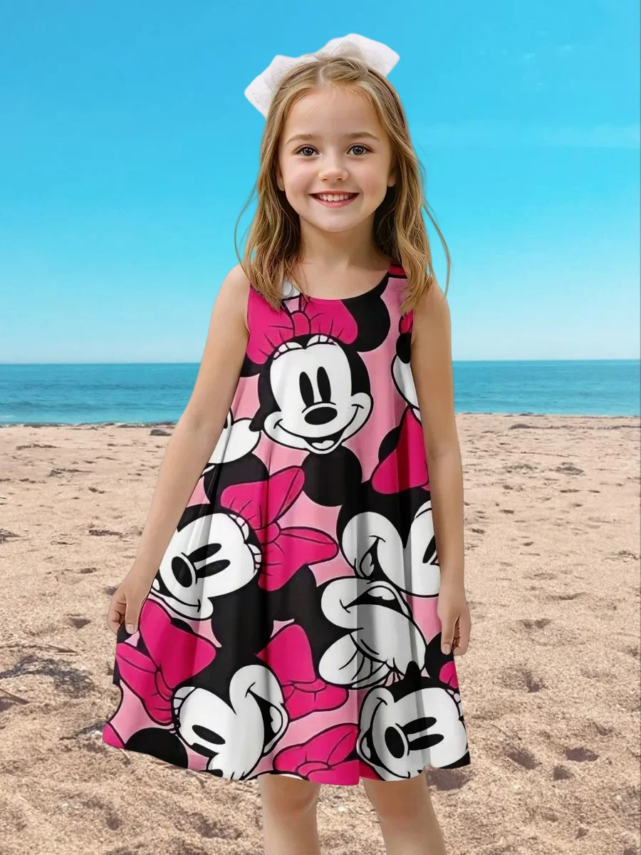 Disney Mickey Mouse Summer Girls Sleeveless Dress Cute 3D Print Girls Dress Fashion Children's Clothing Party Boys Trendy
Disney Mickey Mouse Summer Girls Sleeveless Dress Cute 3D Print Girls Dress Fashion Children's Clothing Party Boys Trendy