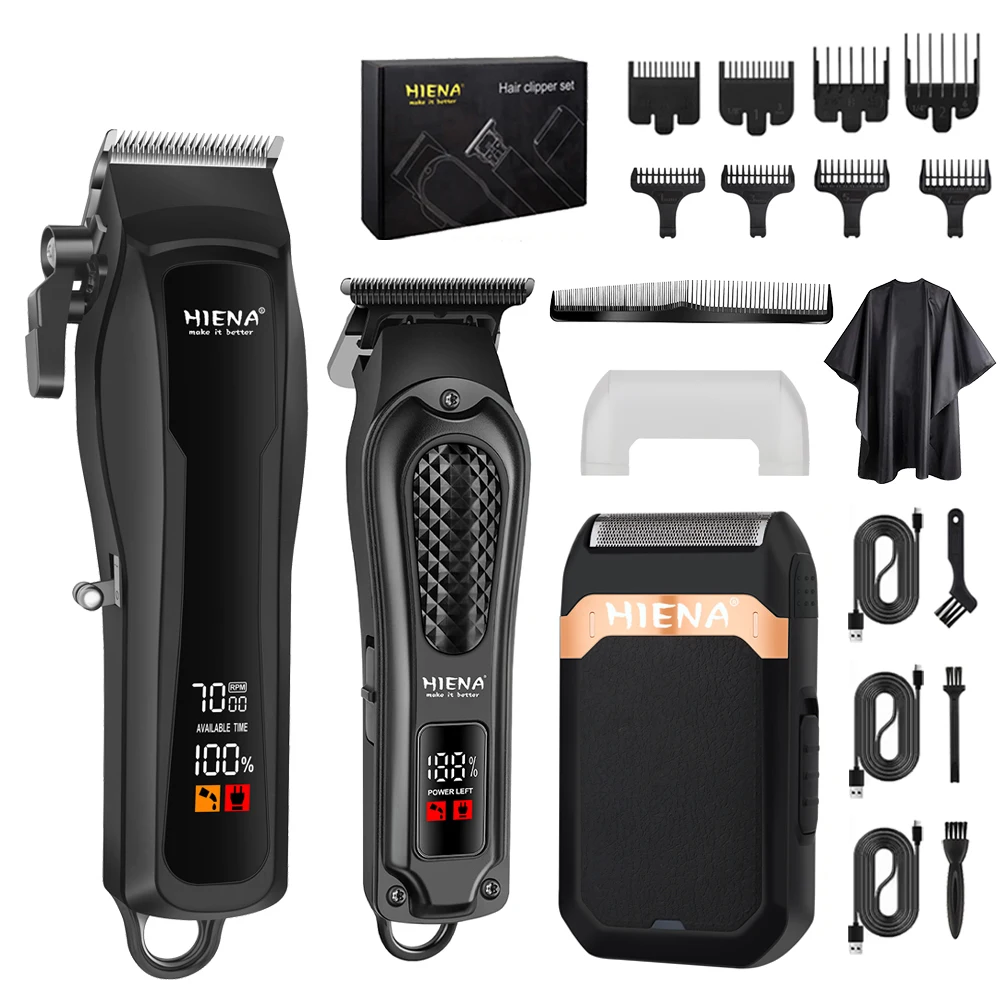 Новая профессиональная машинка для стрижки волос, перезаряжаемый электрический триммер для мужчин, борода, детская парикмахерская машина для стрижки волос, машина для стрижки волос 
Новая профессиональная машинка для стрижки волос, перезаряжаемый электрический триммер для мужчин, борода, детская парикмахерская машина для стрижки волос, машина для стрижки волос