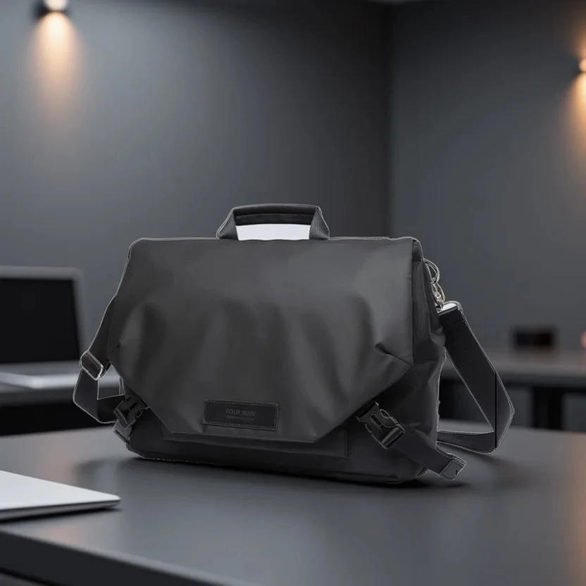 Водонепроницаемая мужская сумка-мессенджер, многофункциональный чехол для ноутбука, повседневная мужская сумка через плечо большой вместимости
Водонепроницаемая мужская сумка-мессенджер, многофункциональный чехол для ноутбука, повседневная мужская сумка через плечо большой вместимости