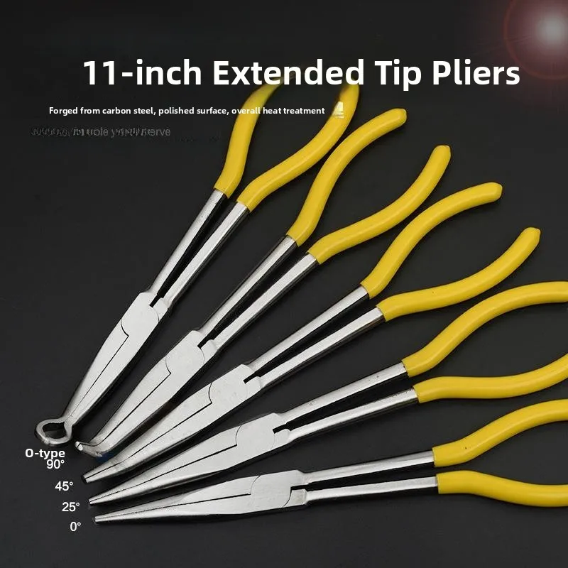 Удлиненные плоскогубцы с изогнутыми губками, 11-16 дюймов, с длинной ручкой, O-образные, для захвата, ручной инструмент
Удлиненные плоскогубцы с изогнутыми губками, 11-16 дюймов, с длинной ручкой, O-образные, для захвата, ручной инструмент