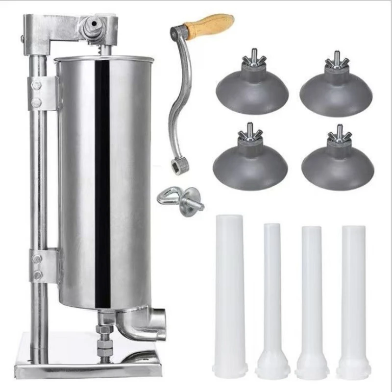 Stainless steel enema household hand tool sausage machine sausage ham sausage vertical machine commercial artifact
Stainless steel enema household hand tool sausage machine sausage ham sausage vertical machine commercial artifact