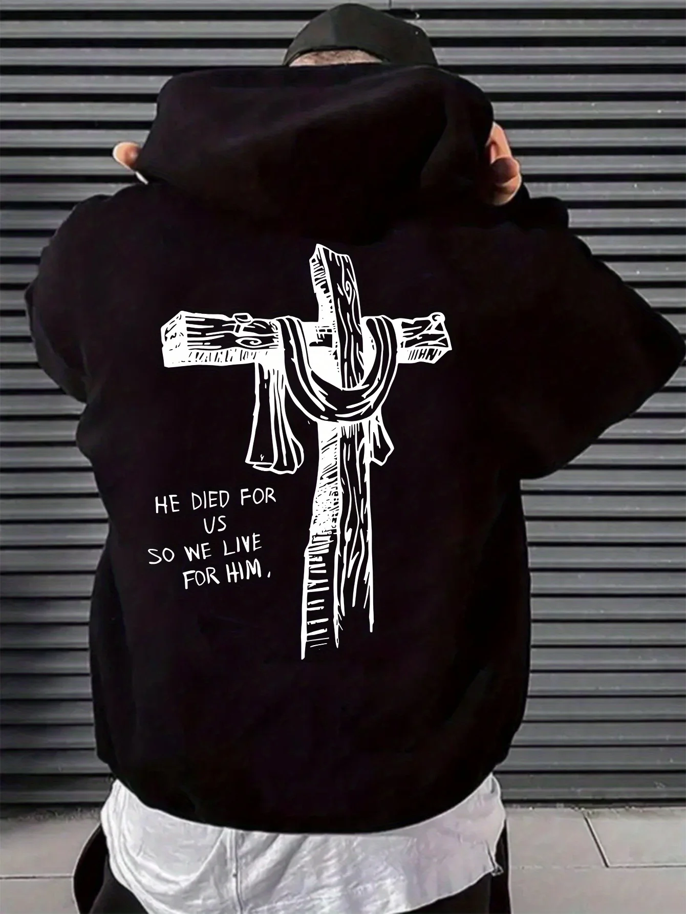 Cross Graphic Print Autumn and Winter Men's and Women's Hoodies Casual Loose Outdoor Street Sports Training Brand Fashion Trend
Cross Graphic Print Autumn and Winter Men's and Women's Hoodies Casual Loose Outdoor Street Sports Training Brand Fashion Trend