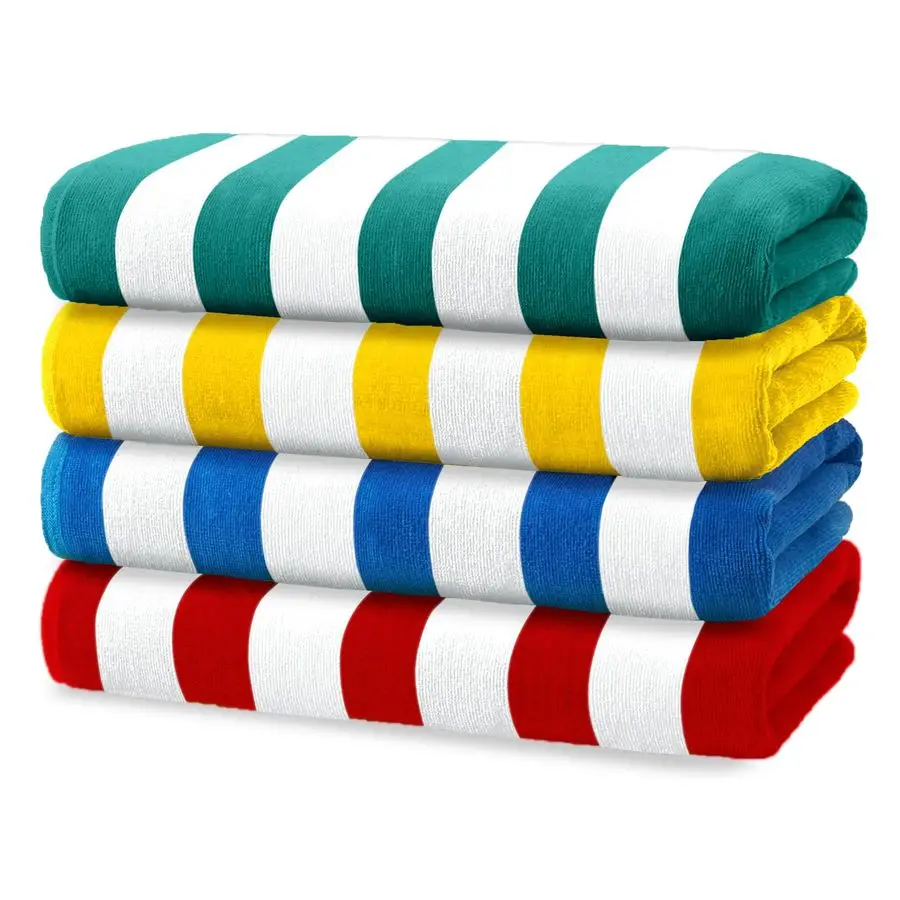 Bright Colored Beach Towels 100 Cotton Oversized Large Beach Towel Cabana Striped Towels for Beach Pool Hot Tub Lightweight Velo
Bright Colored Beach Towels 100 Cotton Oversized Large Beach Towel Cabana Striped Towels for Beach Pool Hot Tub Lightweight Velo