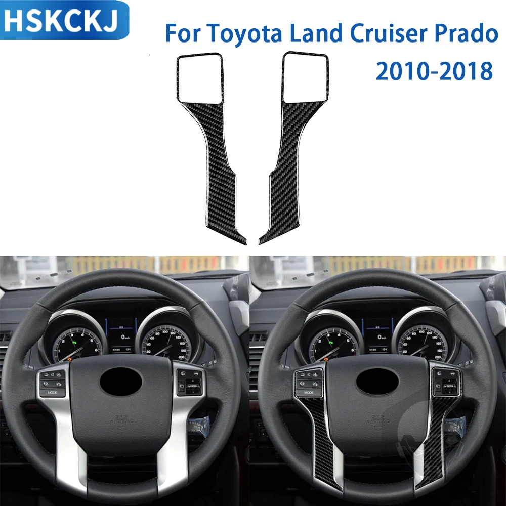 For Toyota Land Cruiser Prado FJ 2010-2018 Accessories Interior Steering Wheel Cover Trim Sticker Car Styling Modification
For Toyota Land Cruiser Prado FJ 2010-2018 Accessories Interior Steering Wheel Cover Trim Sticker Car Styling Modification