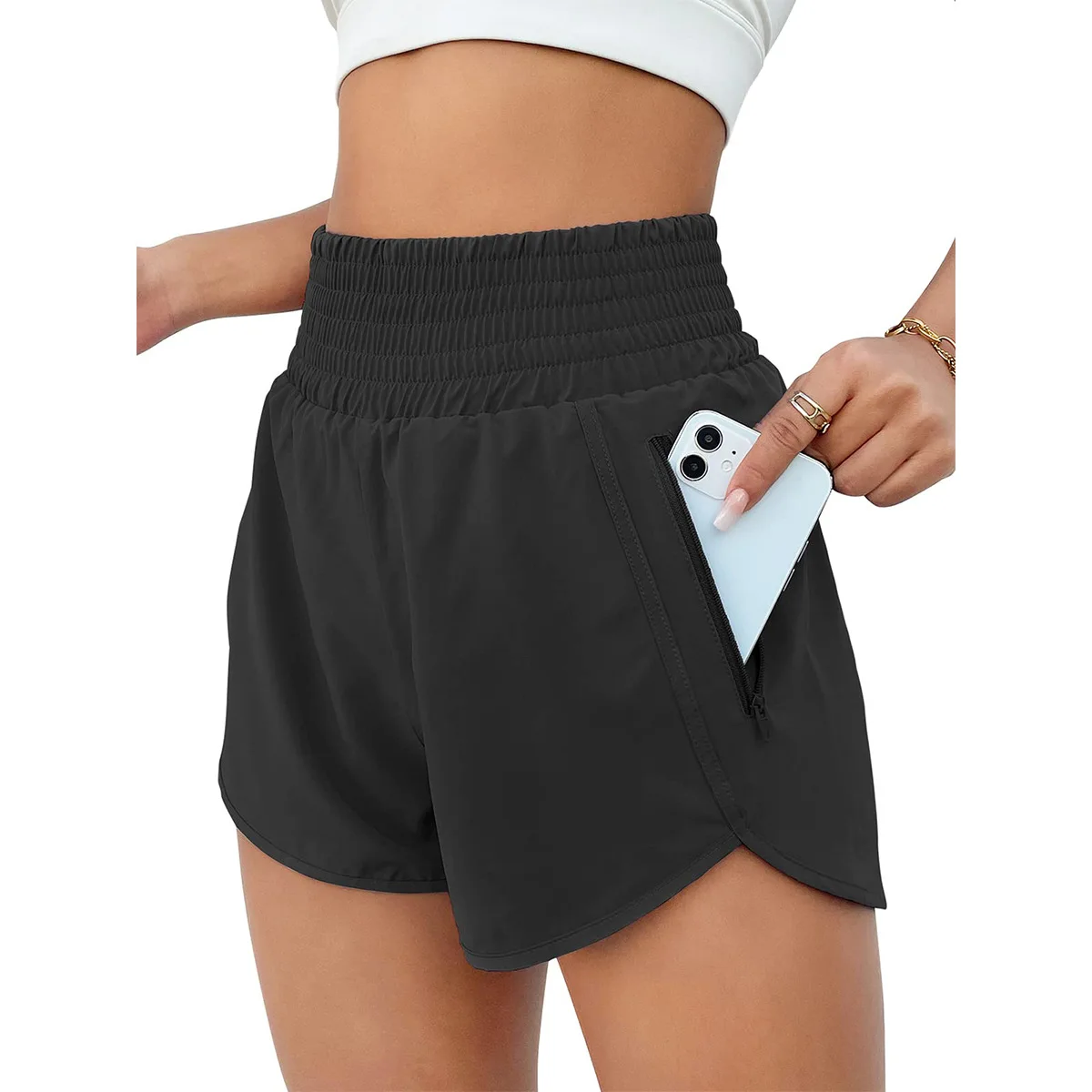 High Waist Pocket Yoga Shorts Women Fitness Elastic Running Workout Short Leggings Ladies Anti-emptied Gym Sport Fitness Pants
High Waist Pocket Yoga Shorts Women Fitness Elastic Running Workout Short Leggings Ladies Anti-emptied Gym Sport Fitness Pants