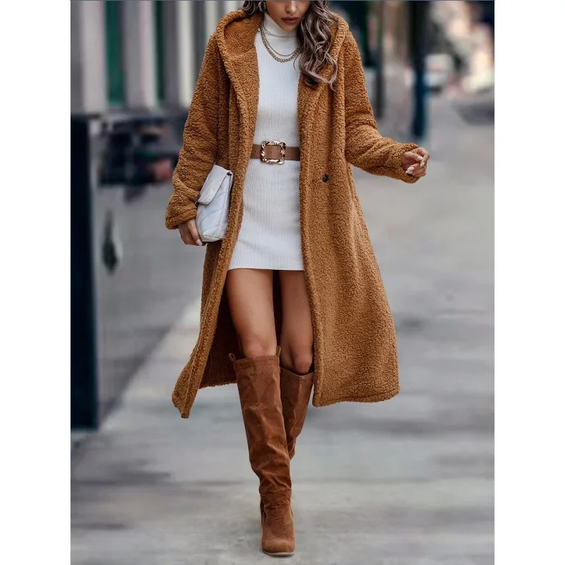 Women Autumn Winter Coat Jacket Solid Color Button Hooded Warm Pockets Long Sleeve Casual Fashion Comfortable Regular Standard
Women Autumn Winter Coat Jacket Solid Color Button Hooded Warm Pockets Long Sleeve Casual Fashion Comfortable Regular Standard