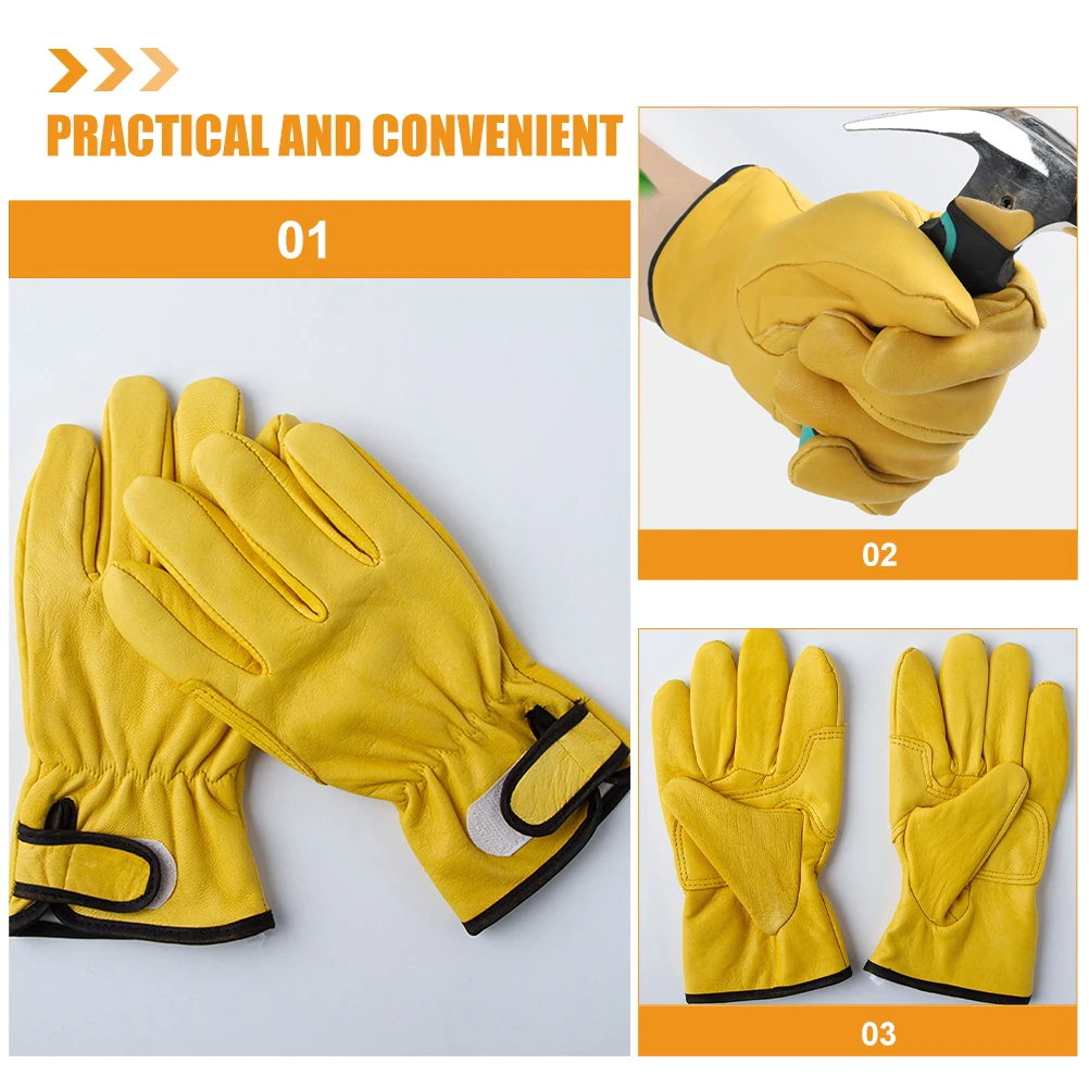 Yellow Work Gloves Protective Anti Slip Heat Resistant Insulated Engineering Gloves for Men Outdoor Labor Protection
Yellow Work Gloves Protective Anti Slip Heat Resistant Insulated Engineering Gloves for Men Outdoor Labor Protection