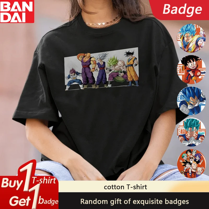 Dragon Ball Peripheral Printing Gohan Summer Short-sleeved T-shirt 2025 Classic Animation Men's and Women's Trend T-shirt
Dragon Ball Peripheral Printing Gohan Summer Short-sleeved T-shirt 2025 Classic Animation Men's and Women's Trend T-shirt