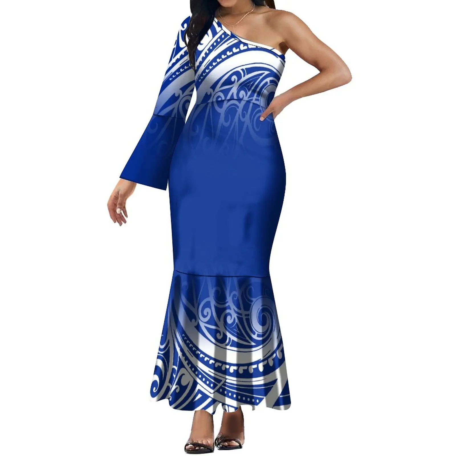Women's Long Skirt One-Shoulder Dress Polynesia Custom Cool Breathable New Long Skirt Custom Pattern Summer Quality Fabric
Women's Long Skirt One-Shoulder Dress Polynesia Custom Cool Breathable New Long Skirt Custom Pattern Summer Quality Fabric