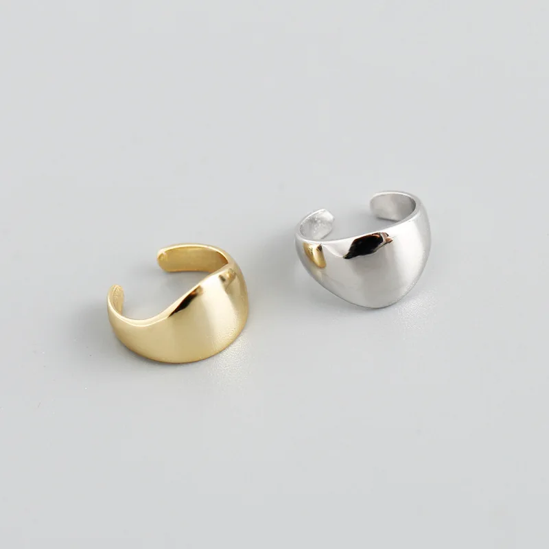 CCFJOYAS 1 PCS 925 Sterling Silver Glossy Gold Silver color No Piercing Clip Earrings Simple ins Without Piercing Ear Cuff
CCFJOYAS 1 PCS 925 Sterling Silver Glossy Gold Silver color No Piercing Clip Earrings Simple ins Without Piercing Ear Cuff