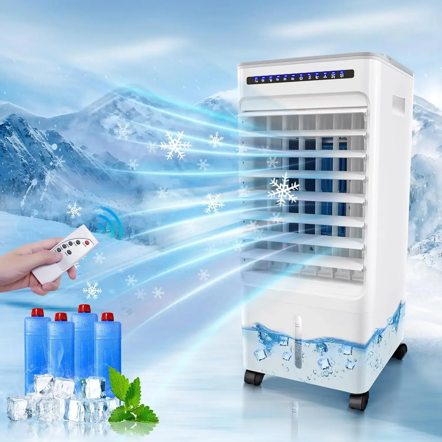 Quiet and Efficient 4-IN-1 Indoor Air Conditioner for Bedroom - No Venting Needed, Ventless AC Unit for Room - Stand Up Air Cond
Quiet and Efficient 4-IN-1 Indoor Air Conditioner for Bedroom - No Venting Needed, Ventless AC Unit for Room - Stand Up Air Cond