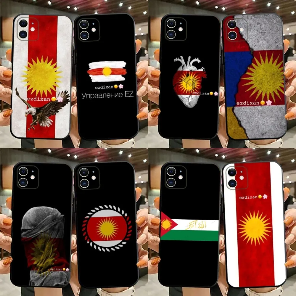 Yazidi Flag Ezidxan Phone Case For iPhone 15,14,13,12,11,Plus,Pro Max,XS,X,XR,SE,Mini,8,7 Soft Silicone Black Cover
Yazidi Flag Ezidxan Phone Case For iPhone 15,14,13,12,11,Plus,Pro Max,XS,X,XR,SE,Mini,8,7 Soft Silicone Black Cover